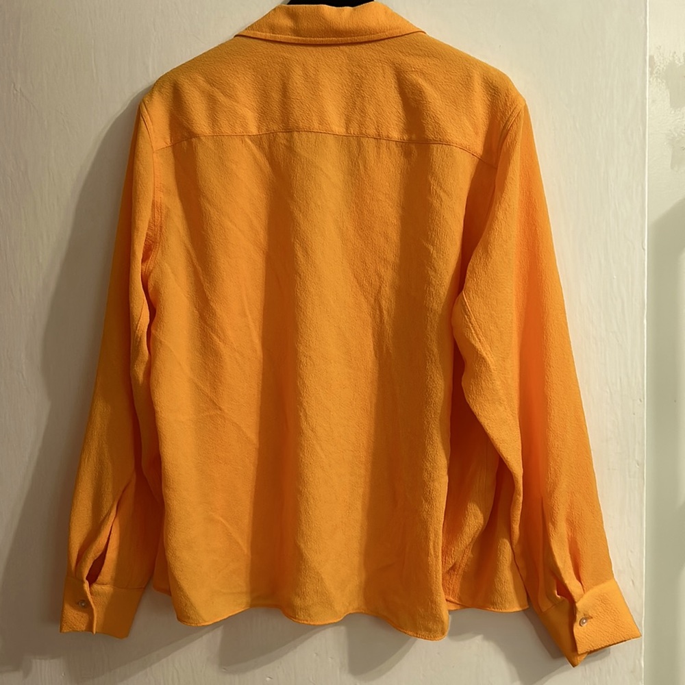 🍊WILFRED RELAXED BUTTON UP BLOUSE - Picture 3 of 5